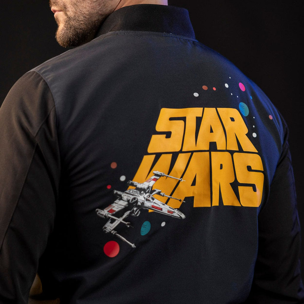 RSVLTS Rebel Jacket Reversible Bomber Jacket in Black — detail 10