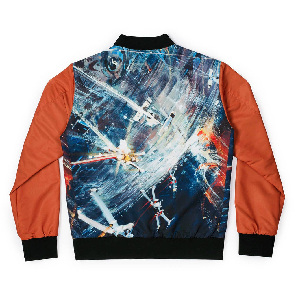 RSVLTS Rebel Jacket Reversible Bomber Jacket in Black — detail 7