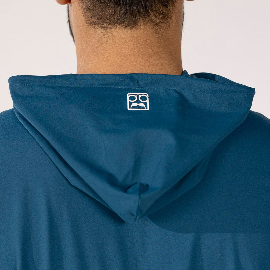 RSVLTS Sea Ya Later! Performance Hoodie in Blue — detail 6