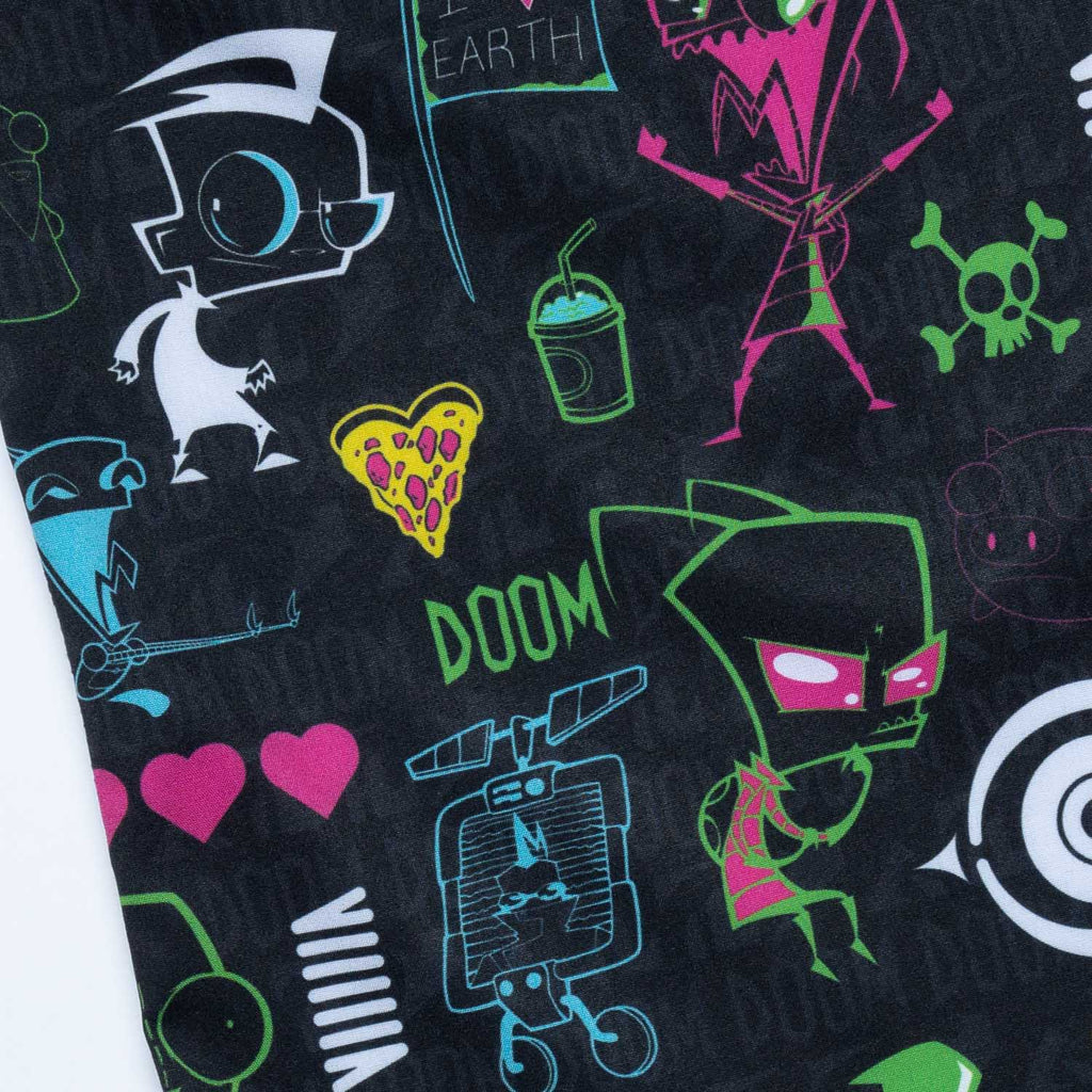RSVLTS Operation Impending Doom 2 KUNUFLEX Short Sleeve Shirt in Black — detail 4