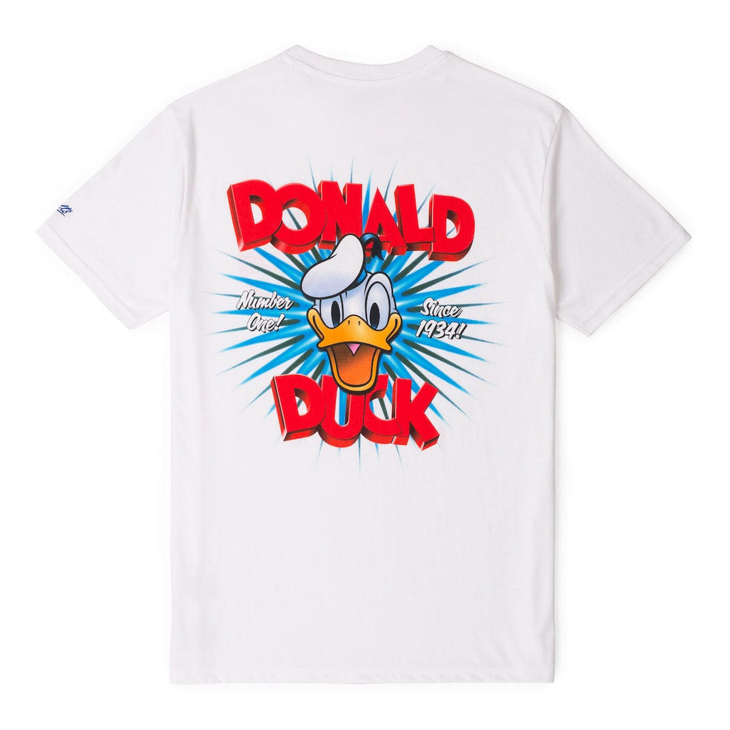RSVLTS An American Classic Crewneck Tee in White — front view