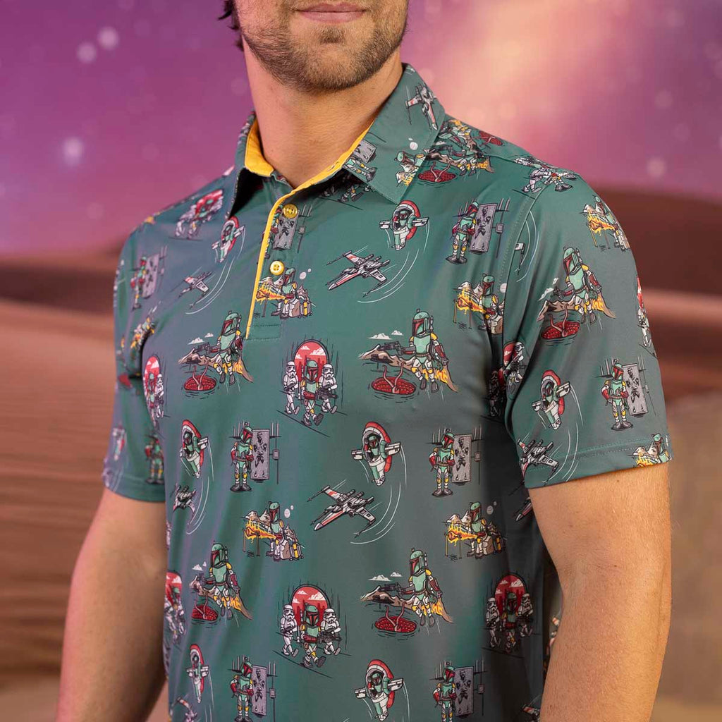 RSVLTS A Bounty a Day All-Day Polo in Green — detail 7