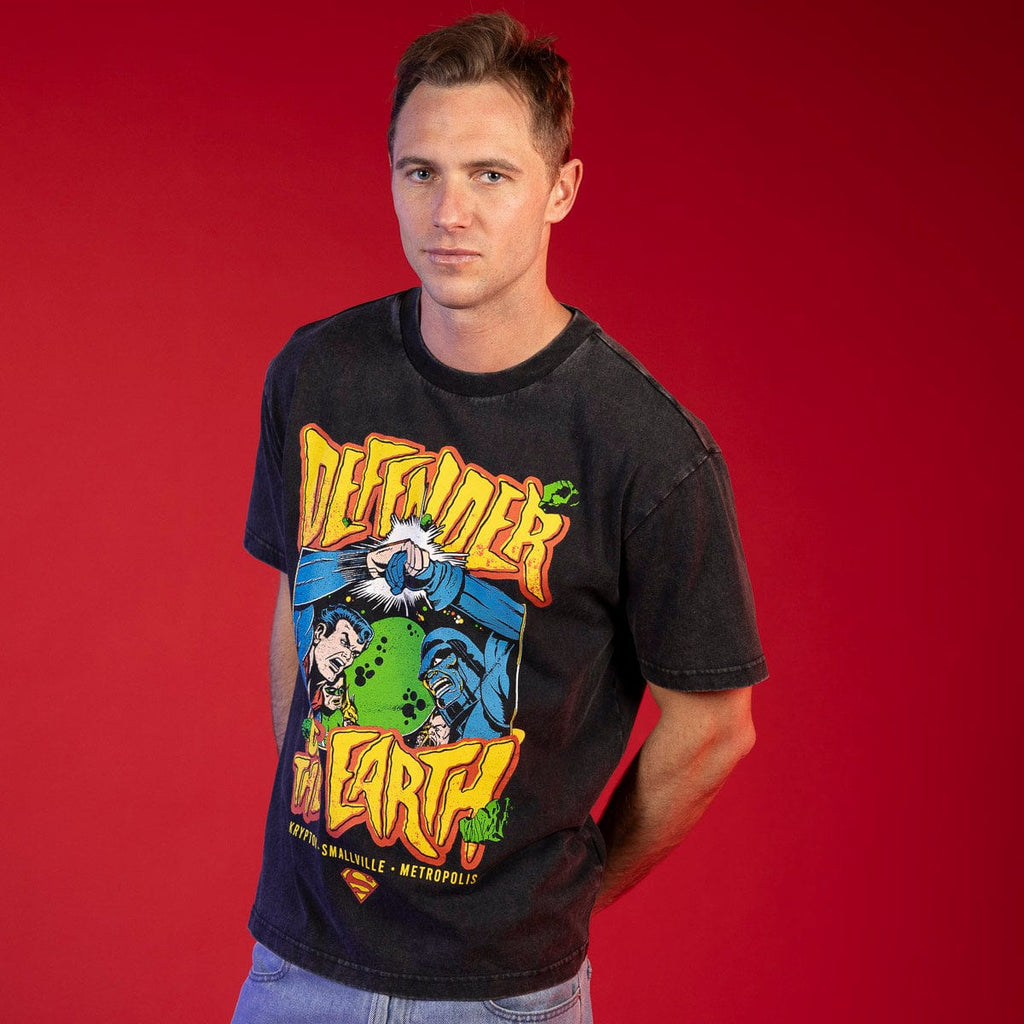 RSVLTS Defender of the Earth Vintage Crewneck Tee — detail 4