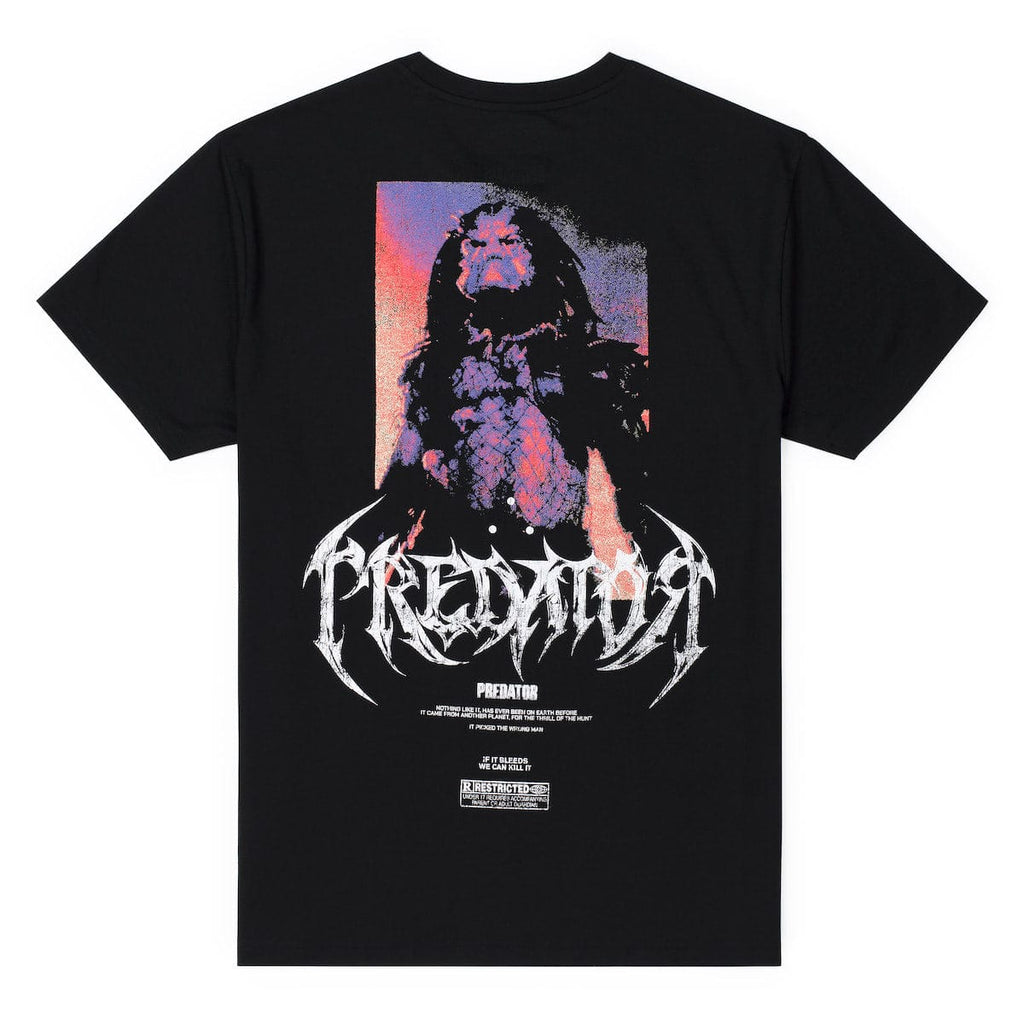 RSVLTS Predal to the Metal Crewneck Tee in Black — detail 6
