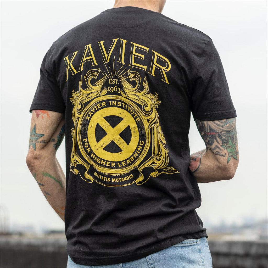 RSVLTS Xavier Institute Crewneck Tee in Black — detail 2