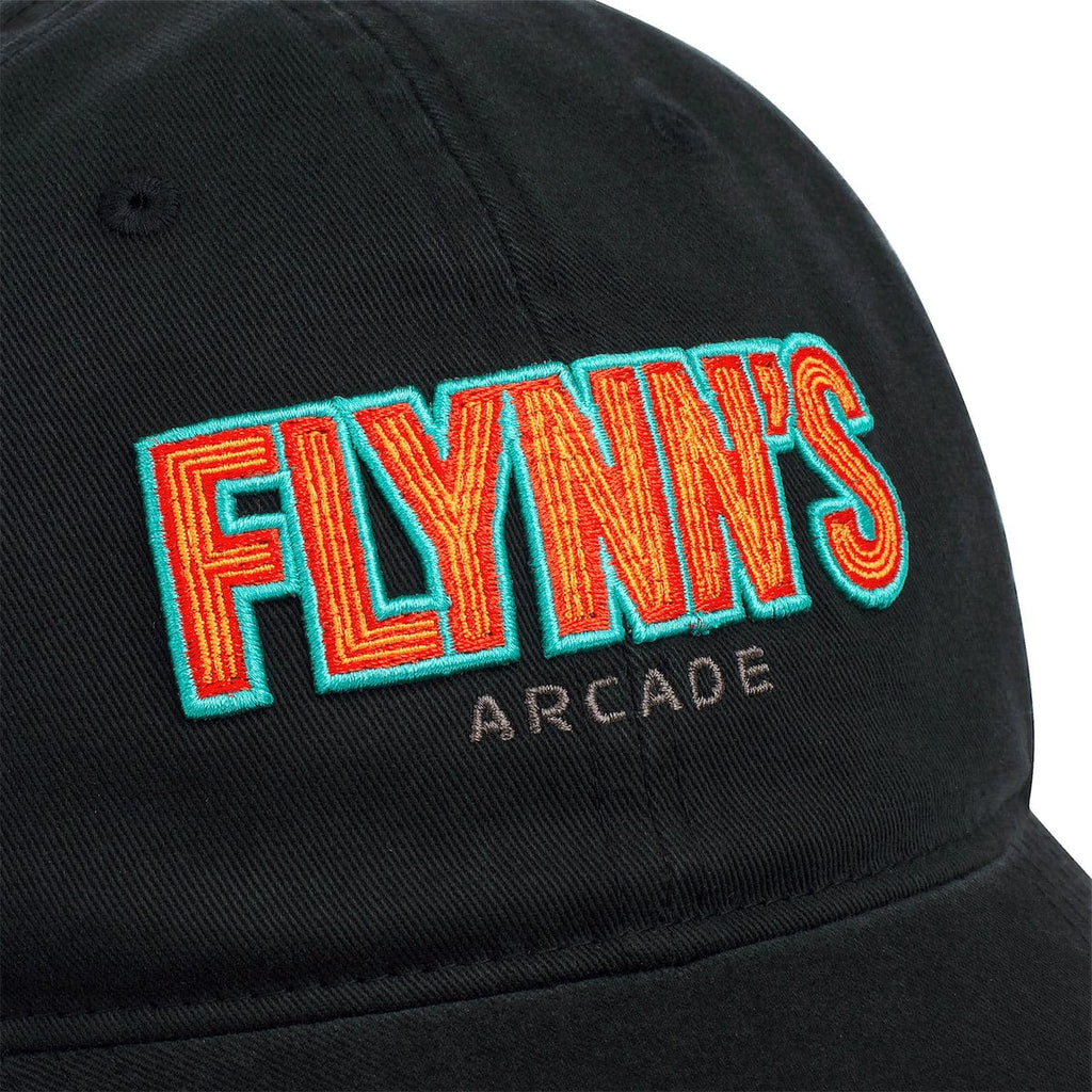 RSVLTS Flynn’s Arcade Dad Hat in Black — detail 8