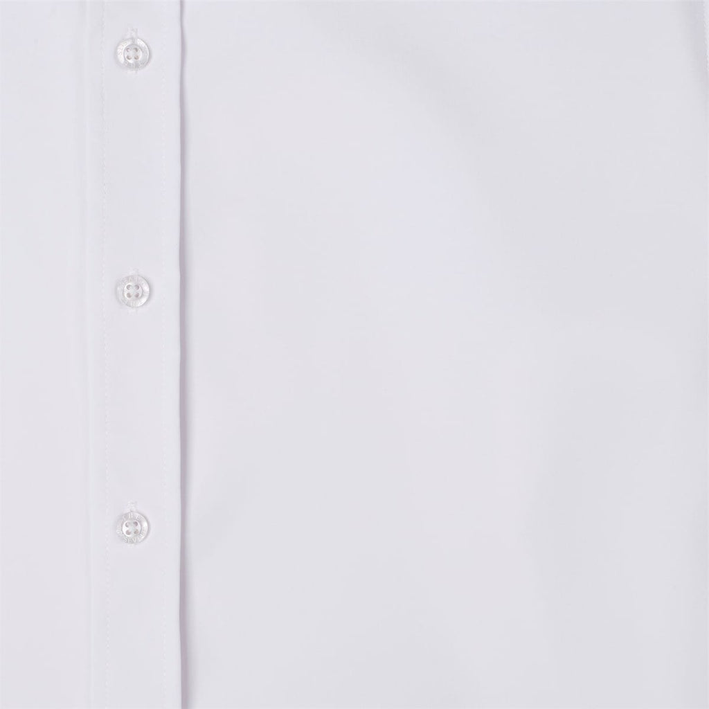 RSVLTS White Good Looks KUNUFLEX Dress Shirt in White — detail 7