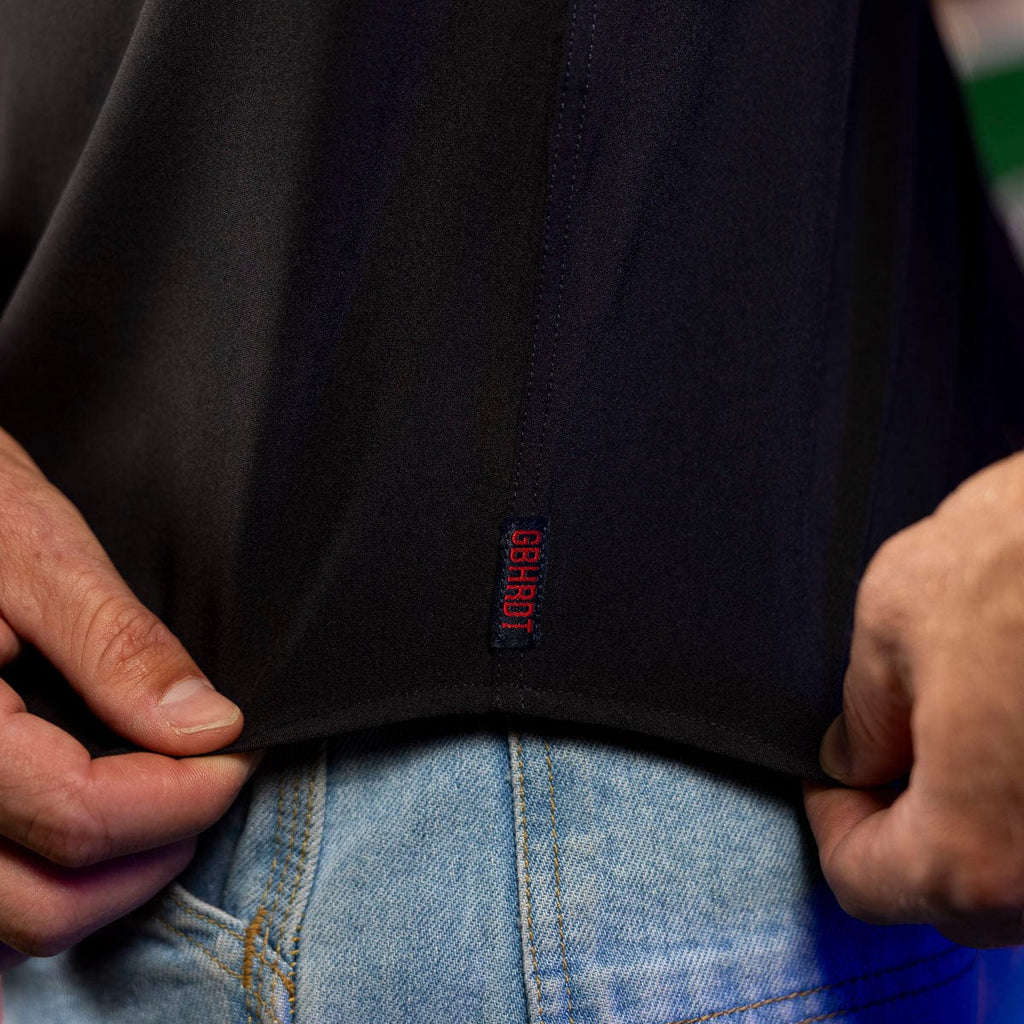 RSVLTS You Got This Roper Short Sleeve Shirt in Black — detail 7