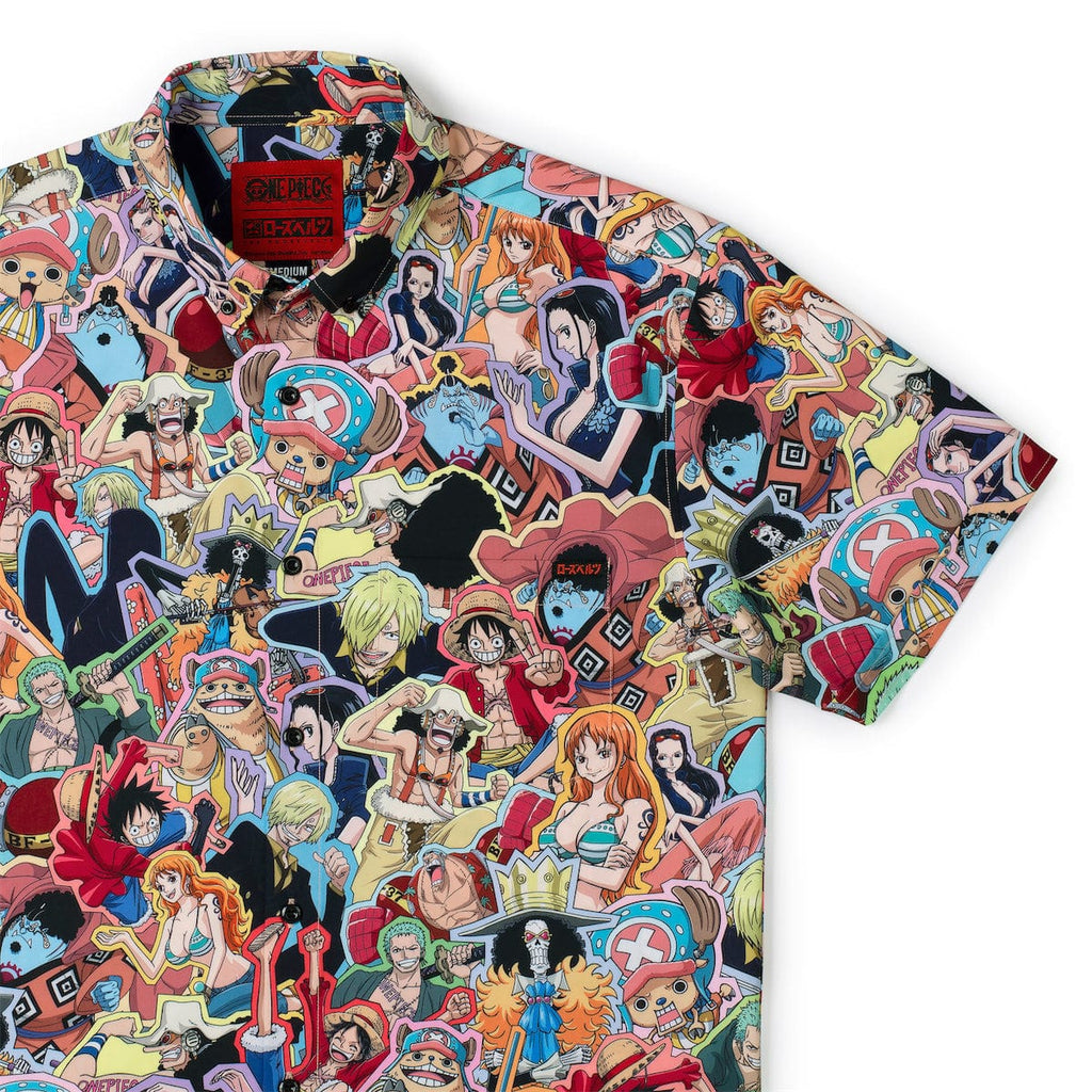 RSVLTS 2 Years Later KUNUFLEX Short Sleeve Shirt in Multicolor — front view