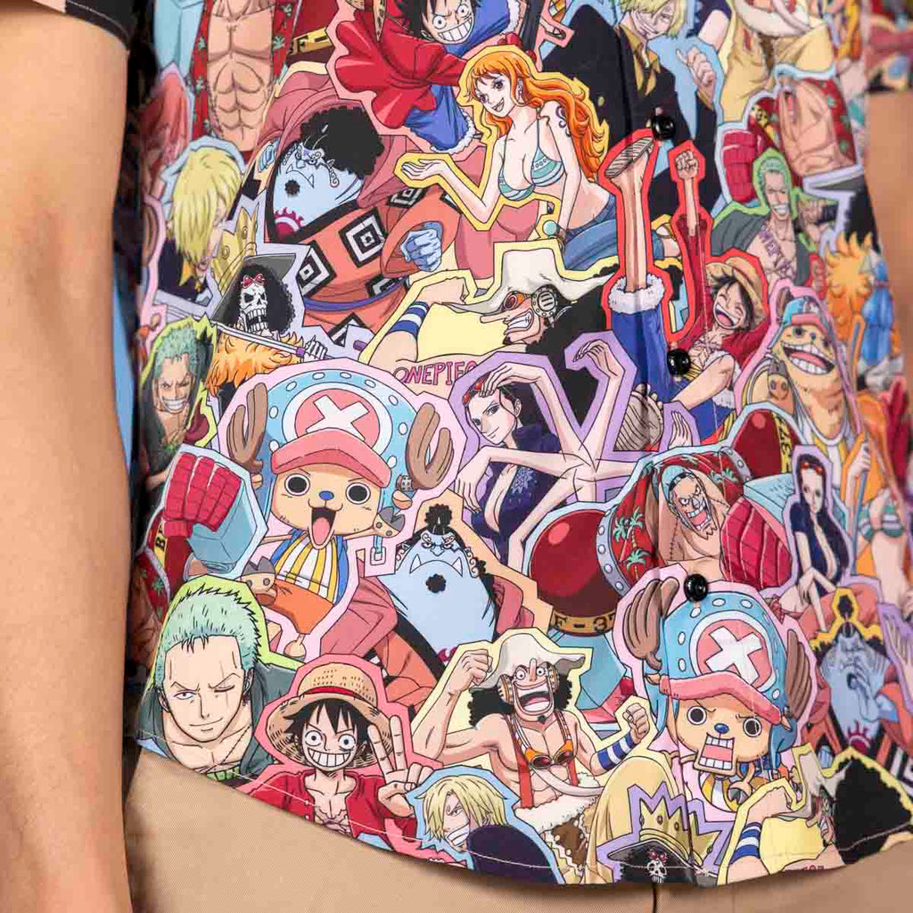 RSVLTS 2 Years Later KUNUFLEX Short Sleeve Shirt in Multicolor — detail 10