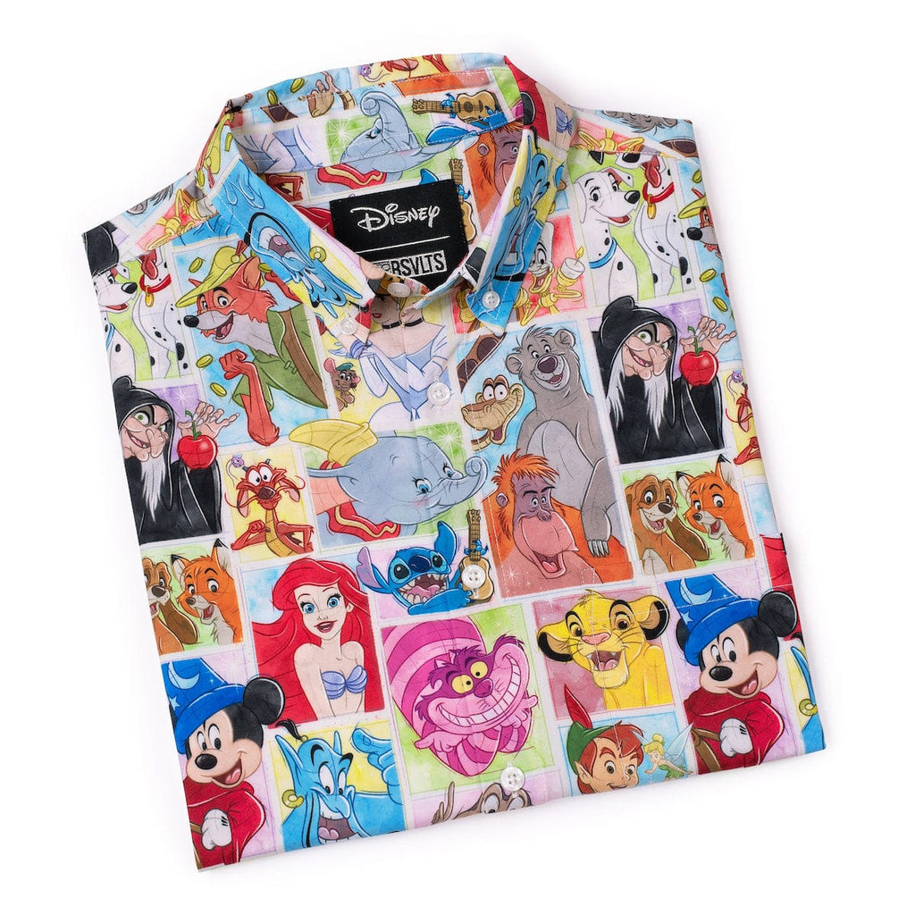 RSVLTS Drawn To Life KUNUFLEX Short Sleeve Shirt in Multicolor — detail 9