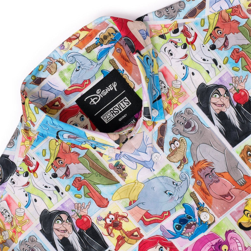 RSVLTS Drawn To Life KUNUFLEX Short Sleeve Shirt in Multicolor — detail 6