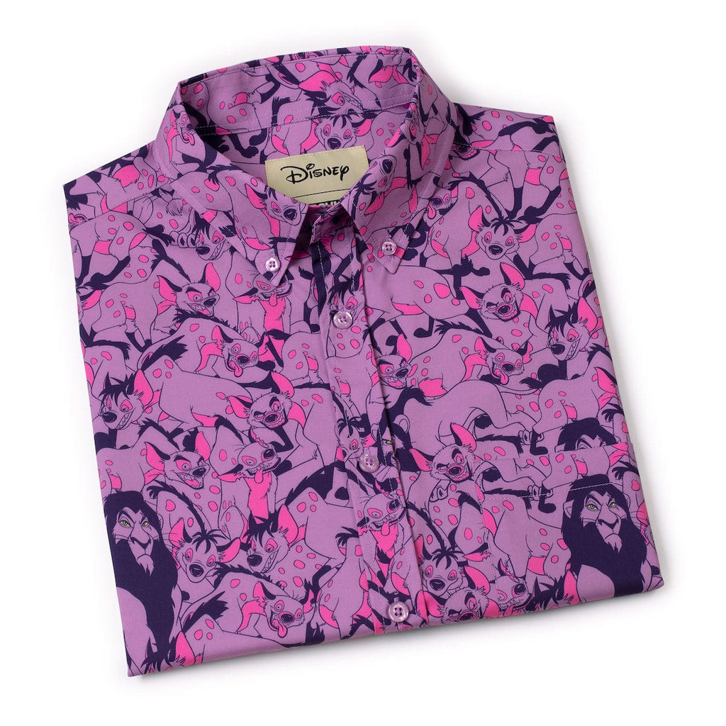RSVLTS Long Live the King KUNUFLEX Short Sleeve Shirt in Purple — detail 10