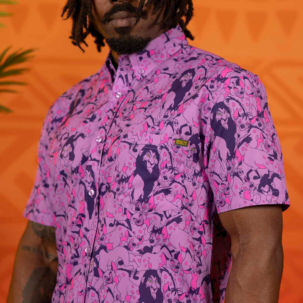 RSVLTS Long Live the King KUNUFLEX Short Sleeve Shirt — front view
