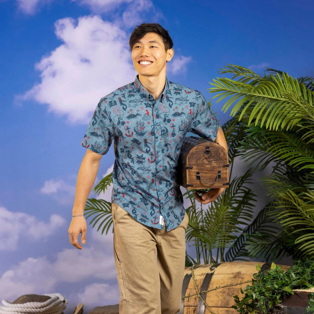RSVLTS Hook’d It KUNUFLEX Short Sleeve Shirt — detail 5