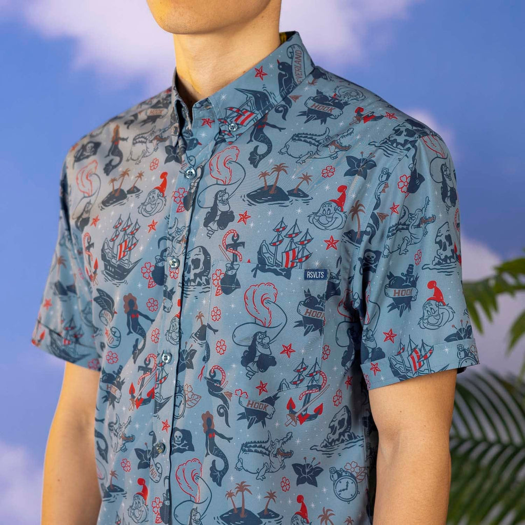 RSVLTS Hook’d It KUNUFLEX Short Sleeve Shirt — detail 7