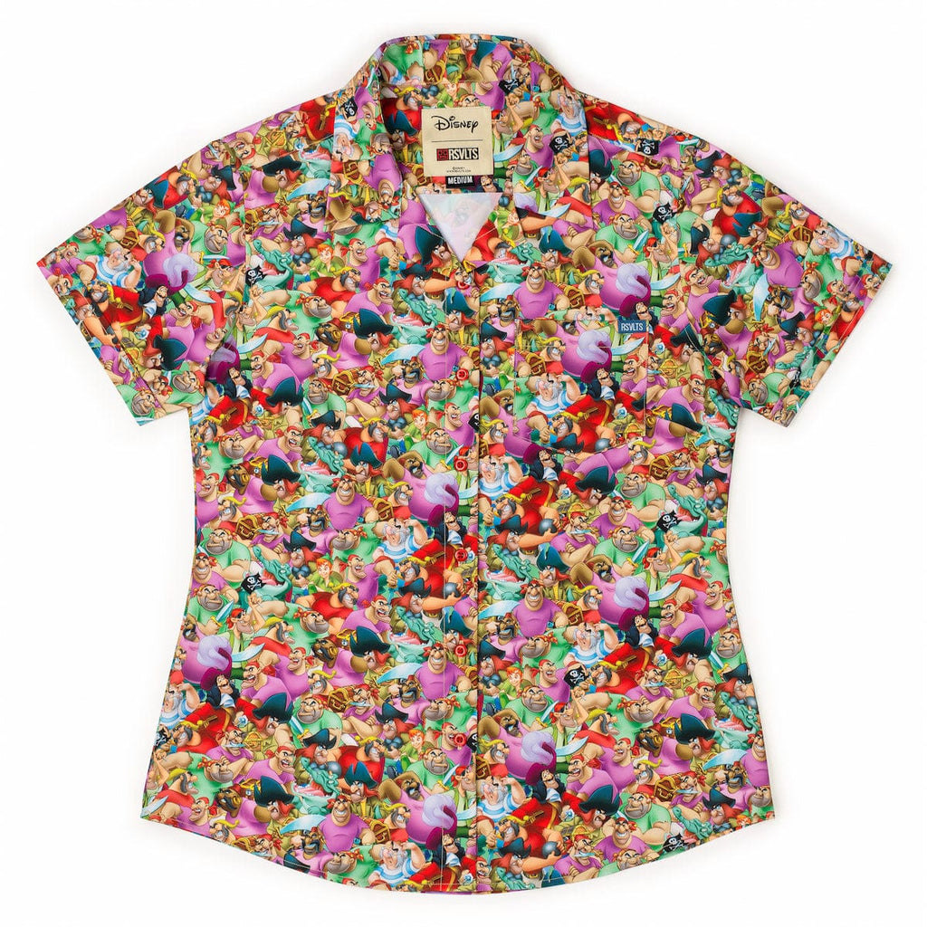 RSVLTS A Pirate's Life Women's KUNUFLEX Short Sleeve Shirt — detail 6