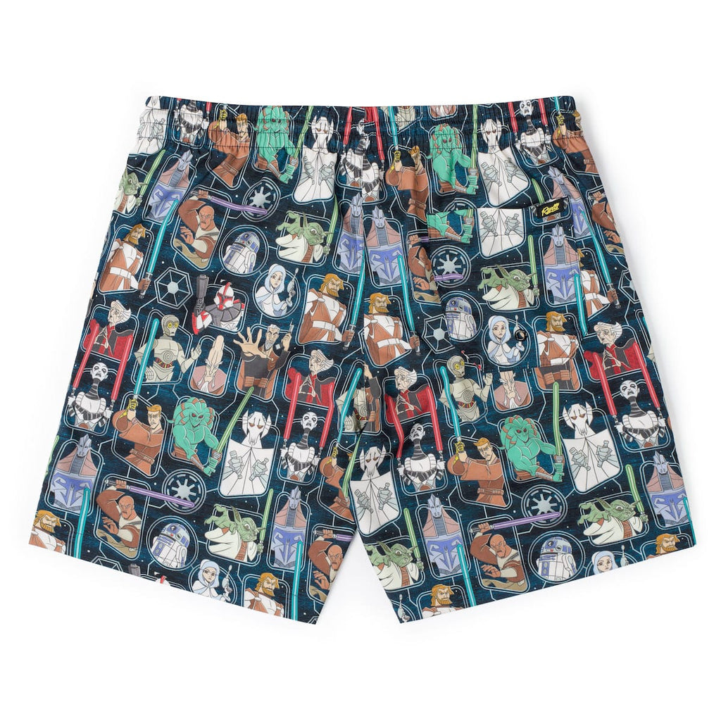 RSVLTS Clone Wars Crew Hybrid Shorts in Multicolor — detail 7