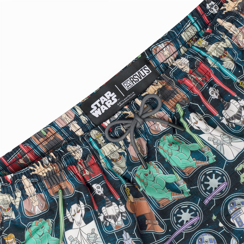 RSVLTS Clone Wars Crew Hybrid Shorts in Multicolor — detail 6