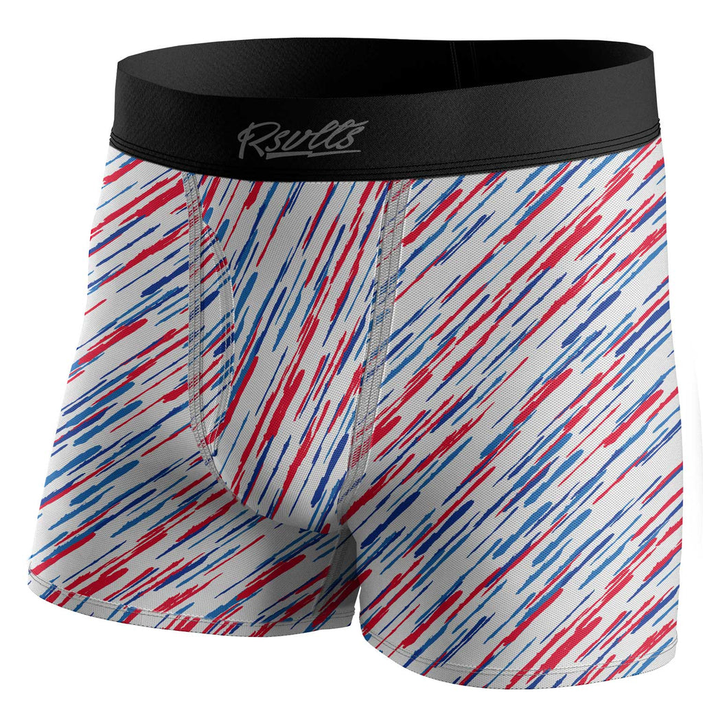 RSVLTS Make It Reign Single-Pack Boxer Briefs in White — front view