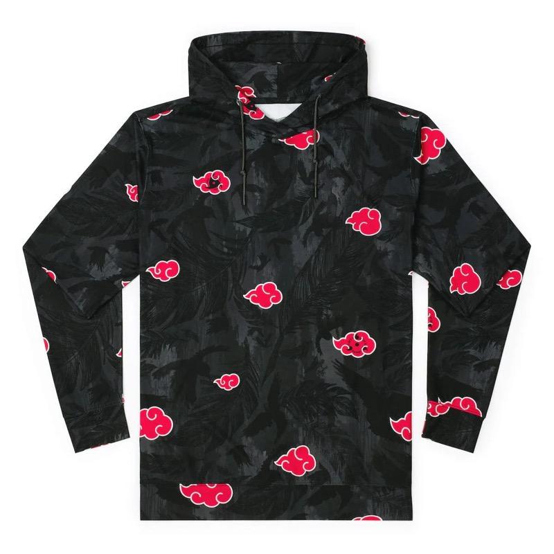 RSVLTS Itachi Uchiha Performance Hoodie in Black — front view