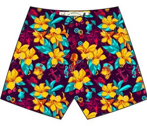 RSVLTS RSVLTS Insiders Cruise 2026 Hybrid Shorts in Purple — front view