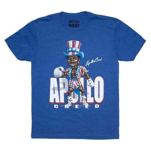 RSVLTS Apollo ‘The Count of Monte Fisto’ Creed Crewneck Tee — front view