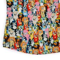 RSVLTS Primary Pals Women's KUNUFLEX Short Sleeve Shirt in Multicolor — detail 4