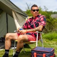 RSVLTS Camp Kunu Floral (Red) KUNUFLEX Short Sleeve Shirt — detail 2