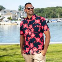 RSVLTS Camp Kunu Floral (Red) KUNUFLEX Short Sleeve Shirt — detail 6