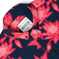 RSVLTS Camp Kunu Floral (Red) KUNUFLEX Short Sleeve Shirt — detail 7