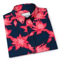 RSVLTS Camp Kunu Floral (Red) KUNUFLEX Short Sleeve Shirt — detail 9