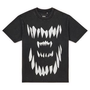 RSVLTS It Takes Two to Mangle Vintage Crewneck Tee in Black — front view
