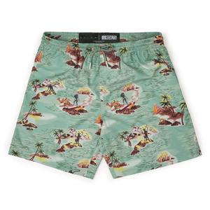 RSVLTS The Brett Hybrid Shorts in Green — front view