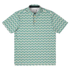 RSVLTS Iron Rule All-Day Polo in Green — front view