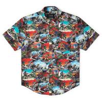 RSVLTS Panels of Power KUNUFLEX Short Sleeve Shirt in Multicolor — detail 5