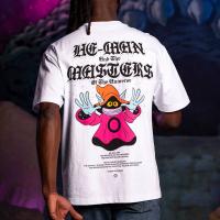 RSVLTS Protectors of Eternia Vintage Crewneck Tee in White — detail 4