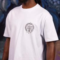 RSVLTS Protectors of Eternia Vintage Crewneck Tee in White — detail 6