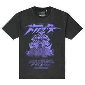 RSVLTS Bone Throne Vintage Crewneck Tee in Black — front view
