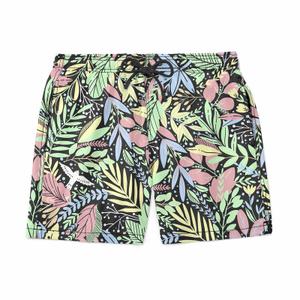 RSVLTS Springaling Hybrid Shorts in Black — front view