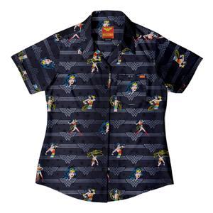 RSVLTS Legacy of Wonder Women's KUNUFLEX Short Sleeve Shirt — front view