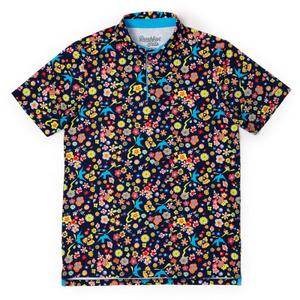 RSVLTS El Mantel All-Day Polo in Multicolor — front view