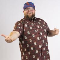 RSVLTS Amazing Fantasy KUNUFLEX Short Sleeve Shirt in Brown — detail 10