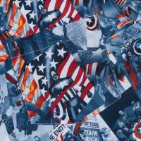 RSVLTS Sentinel of Liberty KUNUFLEX Short Sleeve Shirt in Blue — detail 2
