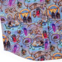 RSVLTS Age of Wonder KUNUFLEX Short Sleeve Shirt in Blue — detail 6