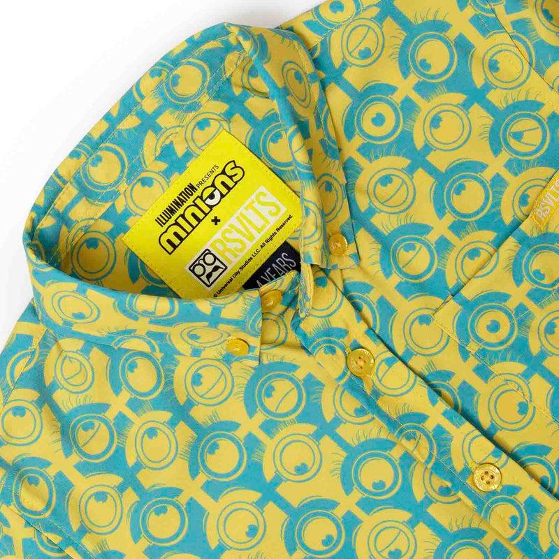 RSVLTS For Your Eye Only Preschool KUNUFLEX Short Sleeve Shirt in Blue — detail 2