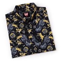 RSVLTS Can of Whoopass KUNUFLEX Short Sleeve Shirt in Black — detail 2