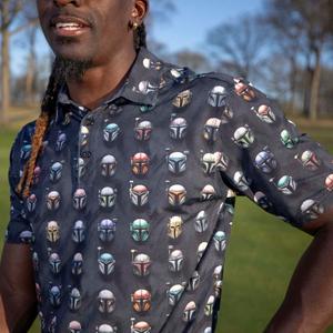 RSVLTS This Is The Way All-Day Polo in Black — front view