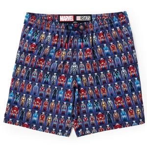 RSVLTS Hall of Armor Hybrid Shorts in Multicolor — front view