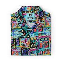 RSVLTS Panama City Beach Women's KUNUFLEX Short Sleeve Shirt in Multicolor — detail 6